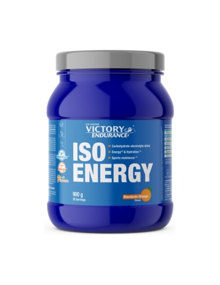 Iso energy bebida isotónica de mandarina y naranja 900 g de polvo (Naranja) Weider