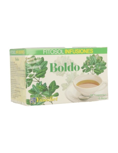Infusiones Boldo 20 bolsitas infusoras de 1.5g Fitosol
