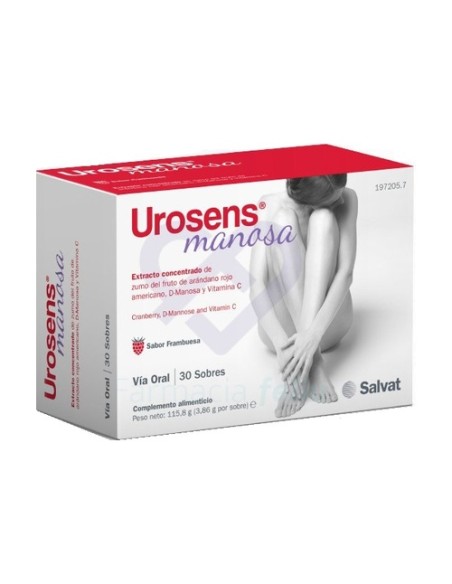Urosens manosa 30 sobres (Frambuesa) Urosens