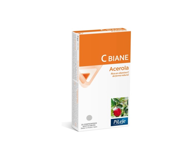 C Biane 20 comprimidos masticables Pileje
