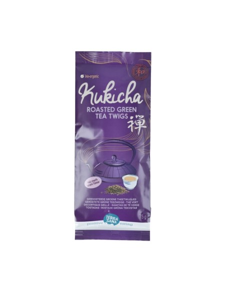 Kukicha Ramas de Té Verde Asado 75 g Terrasana