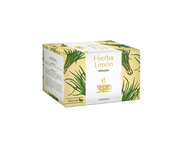 Infusión hierba limón 20 sobres de 1.5g Dietmed