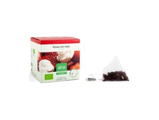 Infusión fresas con nata