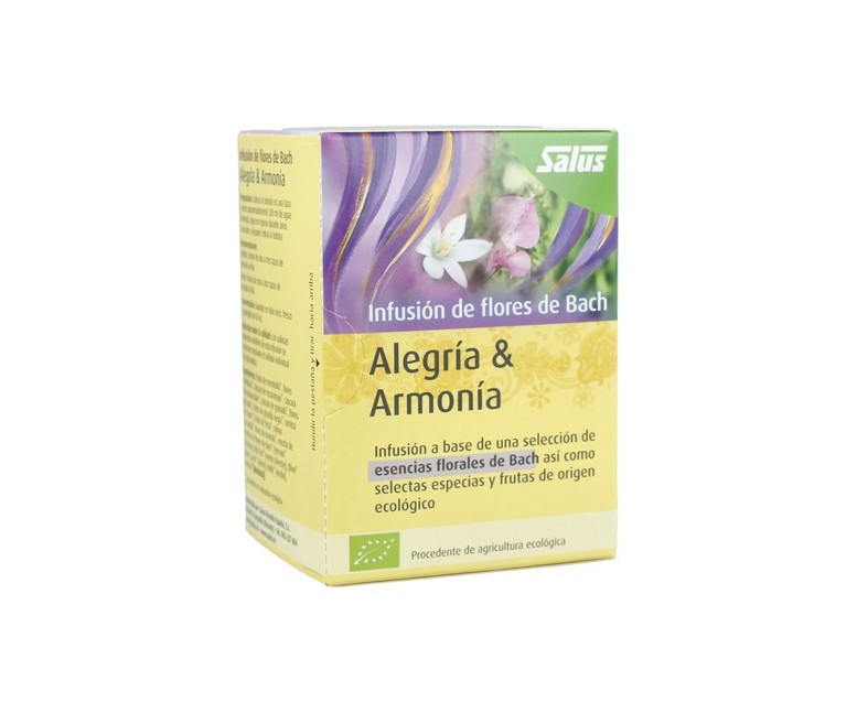 Infusion Flores Bach Alegría y Harmonía 15 bolsitas infusoras Salus