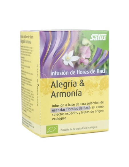 Infusion Flores Bach Alegría y Harmonía 15 bolsitas infusoras Salus