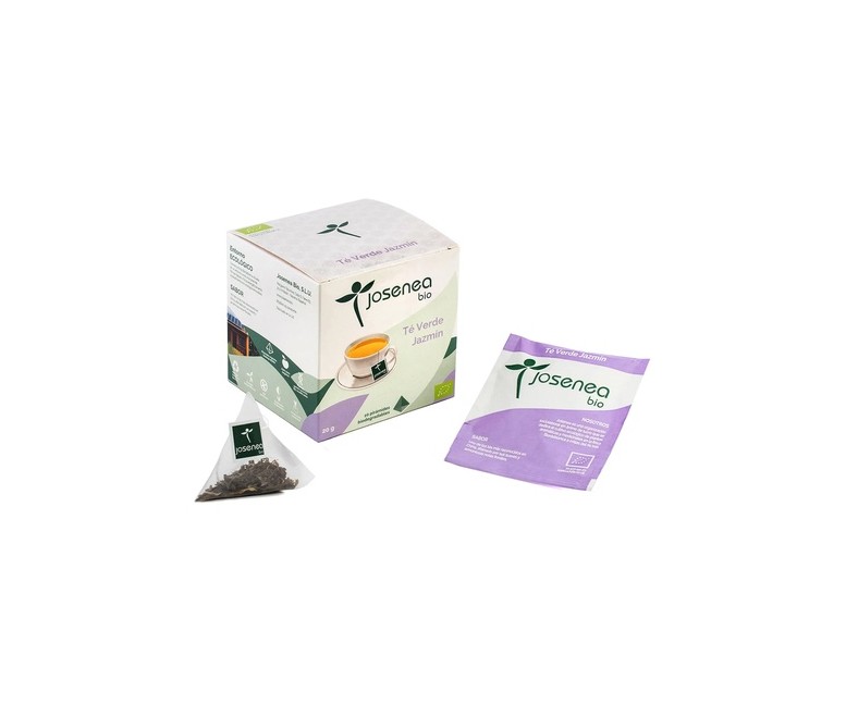 Té verde jazmín Bio 10 bolsitas infusoras Josenea