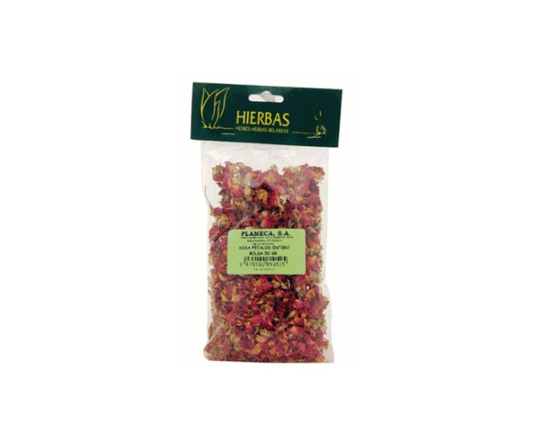 Hierba Rosa Pétalos Entera 50 g Plameca