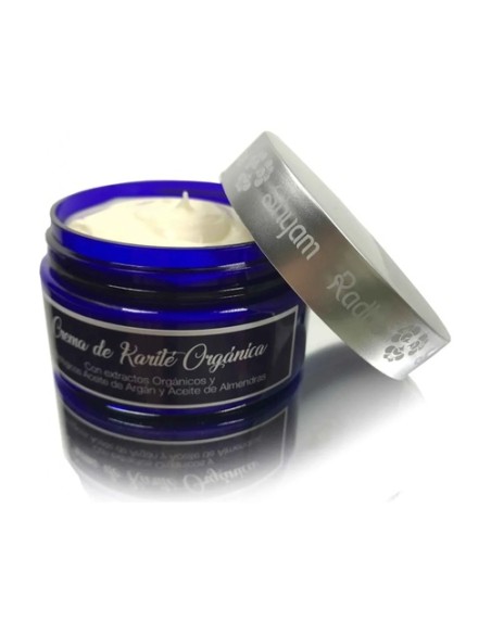 Crema de manteca de karité orgánica 100 g de crema Radhe Shyam