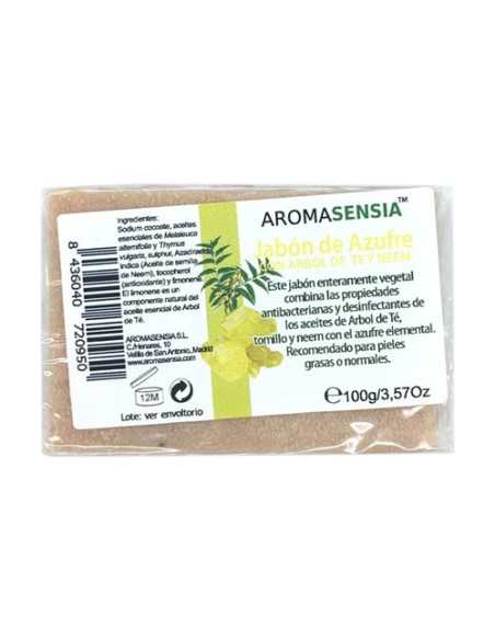 Jabón de azufre 100 g Aromasensia