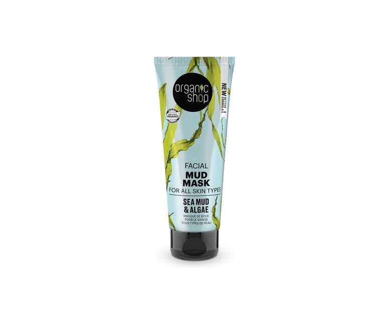 Mascarilla facial del mar muerto 75 ml de gel Organic Shop