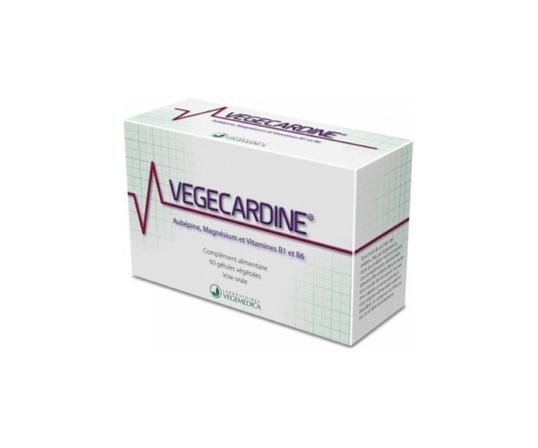 Vegecardine 60 cápsulas vegetales Vegemedica
