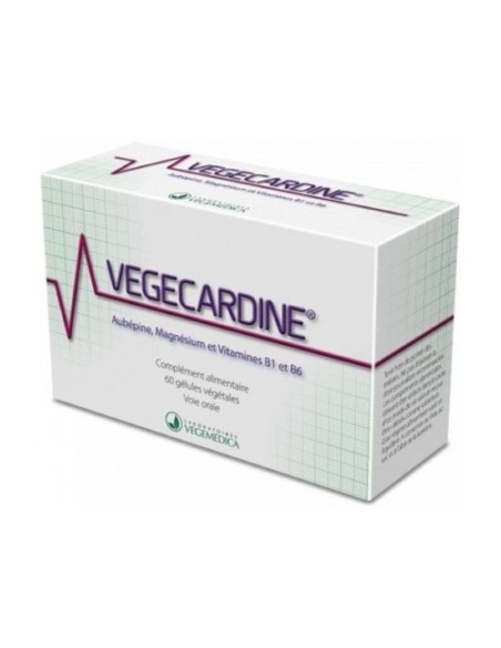 Vegecardine 60 cápsulas vegetales Vegemedica