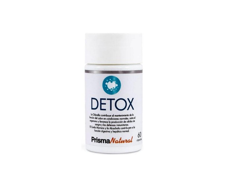 Detox L-Glutation 60 cápsulas de 795mg Prisma Natural