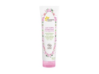 Leche hidratante corporal con rosas