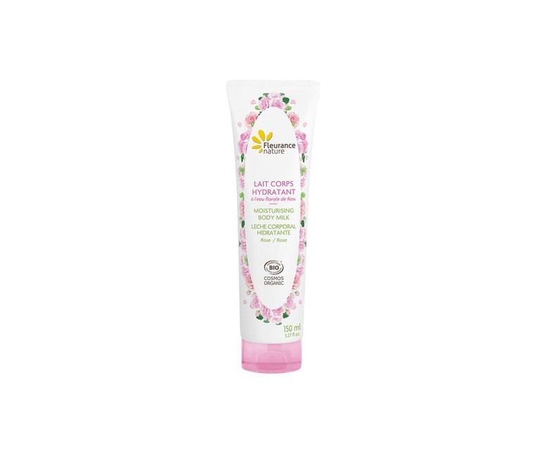 Leche hidratante corporal con rosas 150 ml Fleurance Nature