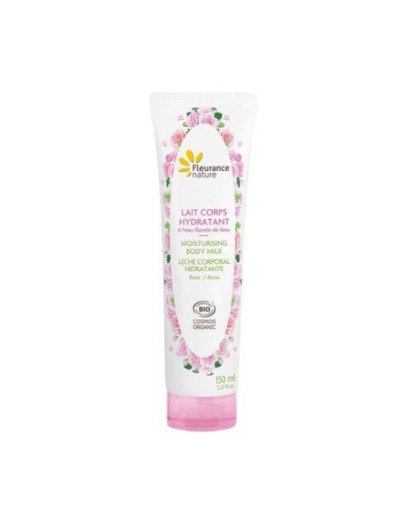 Leche hidratante corporal con rosas 150 ml Fleurance Nature