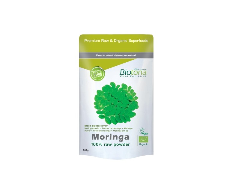 Moringa Raw Bio 200 g Biotona
