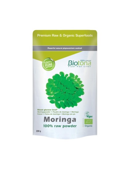 Moringa Raw Bio 200 g Biotona