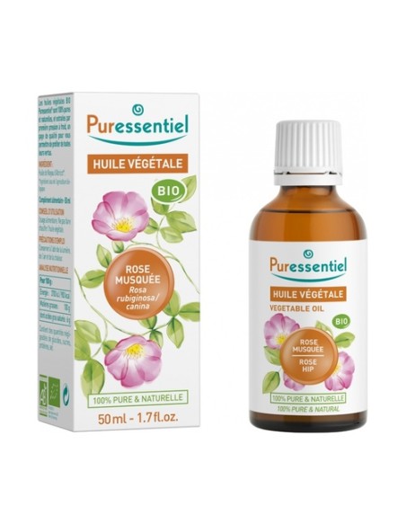 Aceite vegetal de rosa mosqueta Bio 50 ml Puressentiel