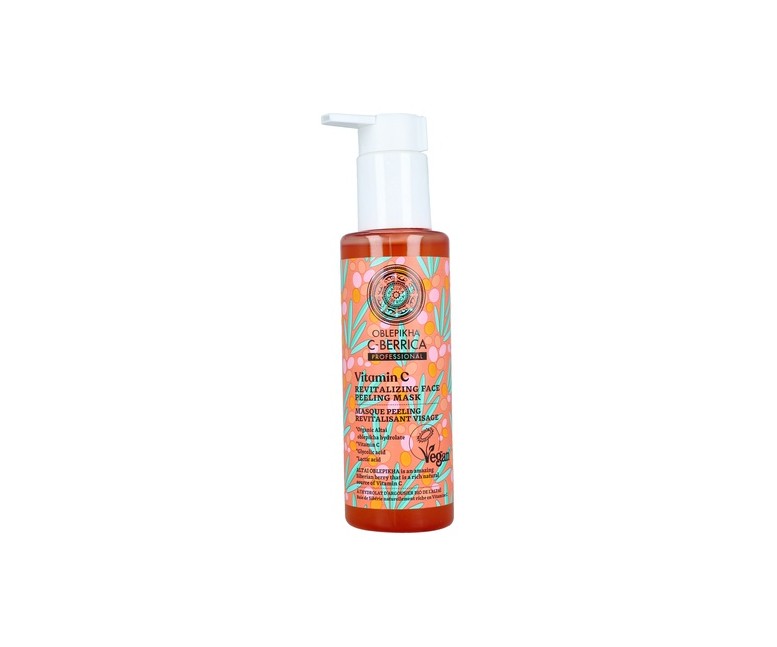 Mascarilla Facial Exfoliante Revitalizante Oblepikha C-Berrica 145 ml Natura Siberica