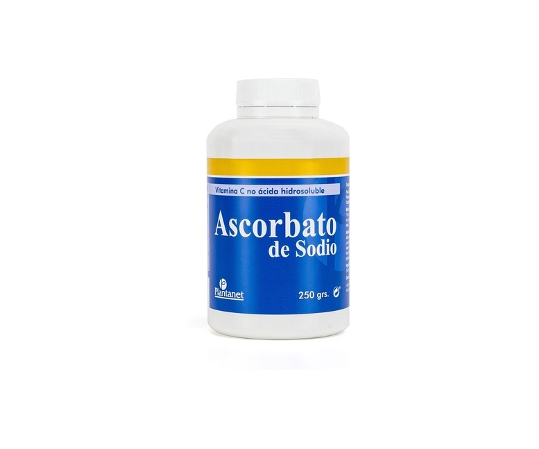 Ascorbato de sodio 250 g de polvo Plantanet