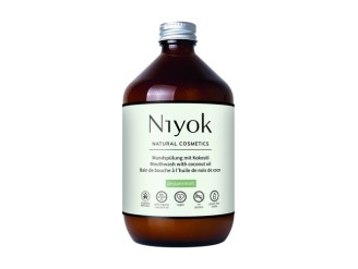 Enjuague bucal con aceite de coco