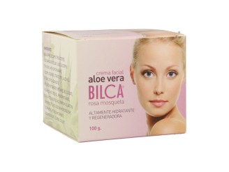Crema Facial Aloe Vera y rosa mosqueta Hidratante