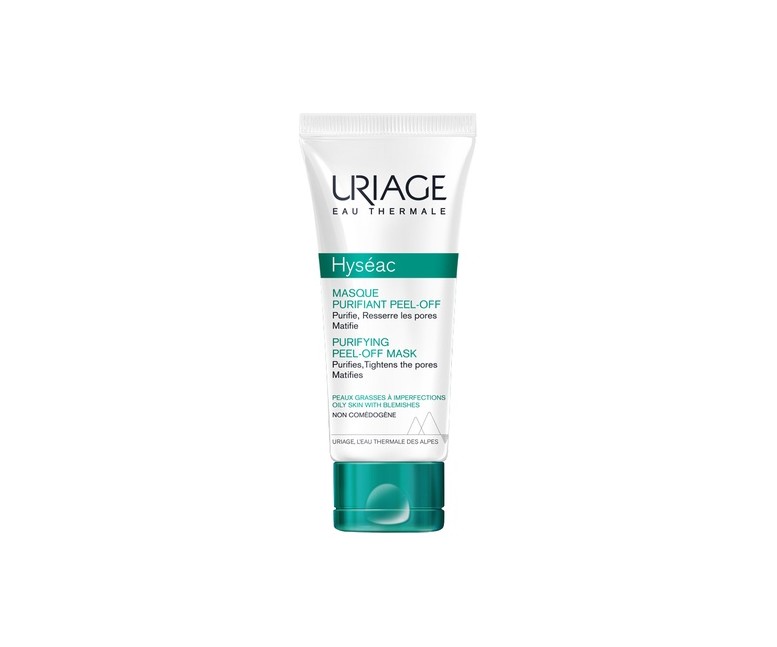 Hyseac Mascarilla Purificante Peel-Off 50 ml de crema Uriage
