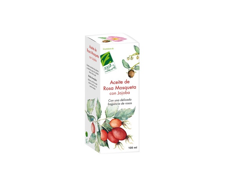Aceite de Jojobá con Rosa Mosqueta 100 ml 100% Natural