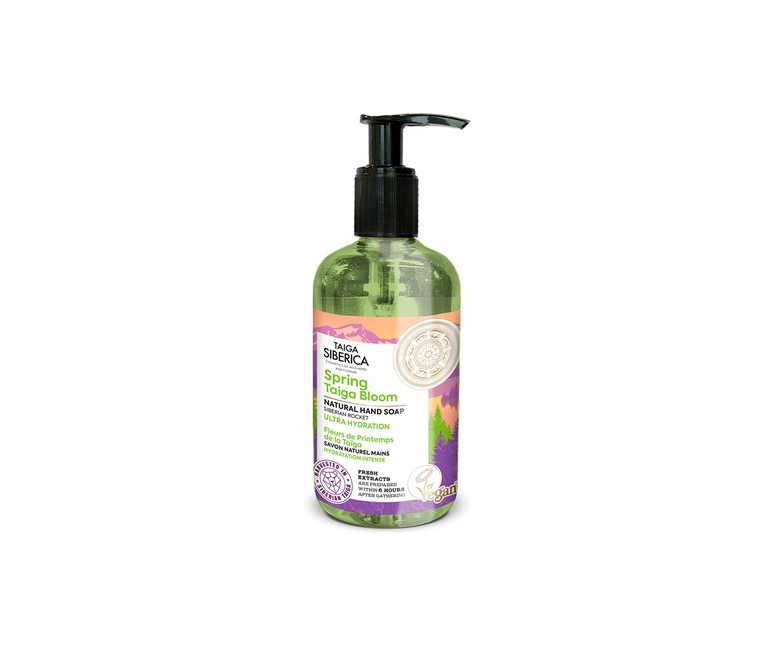 Jabón de manos natural Ultrahidratación 300 ml de gel Natura Siberica