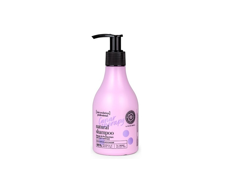 Champú natural terapia de caviar reparación y protección 245 ml Natura Siberica