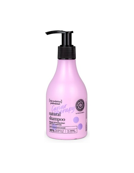 Champú natural terapia de caviar reparación y protección 245 ml Natura Siberica