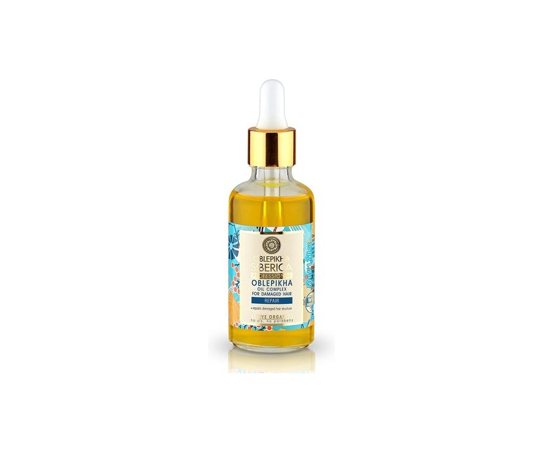 Complejo de Aceites Oblepikha para Cabellos Dañados 50 ml de aceite Natura Siberica