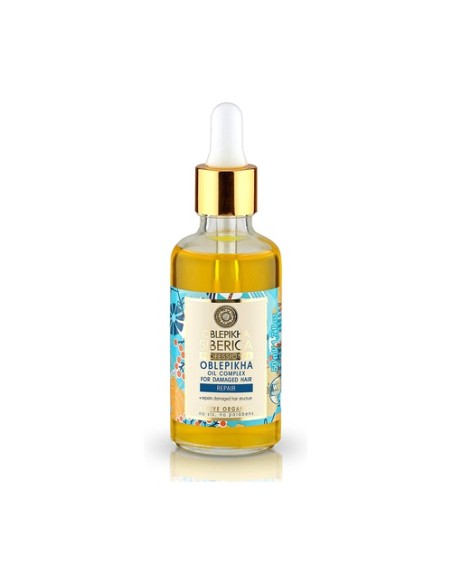 Complejo de Aceites Oblepikha para Cabellos Dañados 50 ml de aceite Natura Siberica