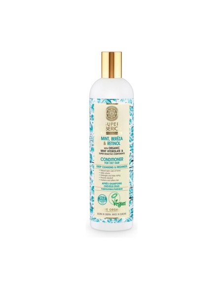 Acondicionador menta cabello graso 400 ml Natura Siberica