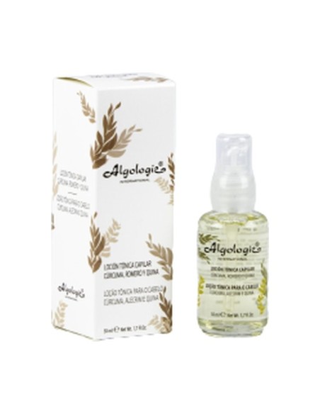 Loción tónica capilar de cúrcuma, romero y quina 50 ml Algologie