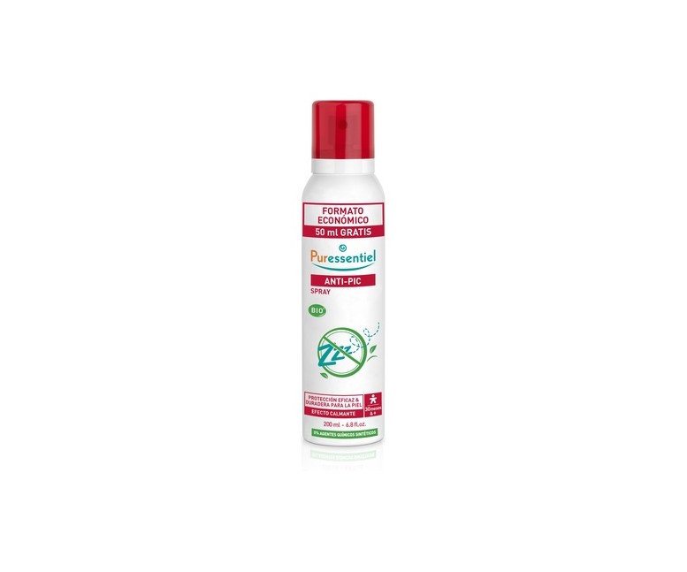 Spray repelente anti-picaduras 200 ml Puressentiel