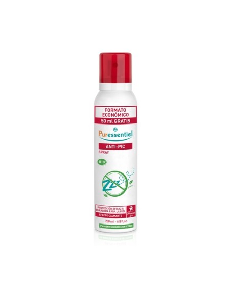 Spray repelente anti-picaduras 200 ml Puressentiel