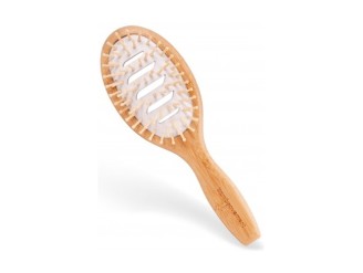 Cepillo para pelo bambú FSC ventilación