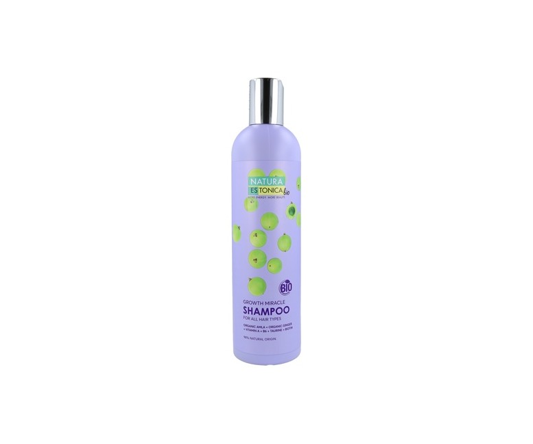 Champú milagroso para el crecimiento del cabello 400 ml Natura Estonica