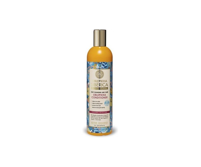 Acondicionador Oblepikha Cabello Normal y Graso 400 ml Natura Siberica