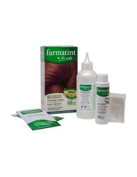 Gel 4M Castaño Caoba 150 ml Farmatint