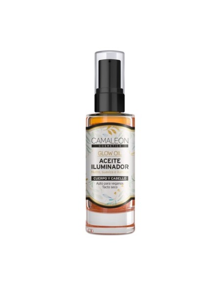 Aceite iluminador cuerpo y cabello 30 ml de aceite (Floral) CAMALEON