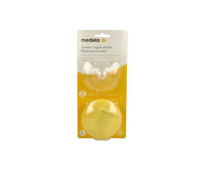 Pezoneras Contact talla M 2 unidades Medela