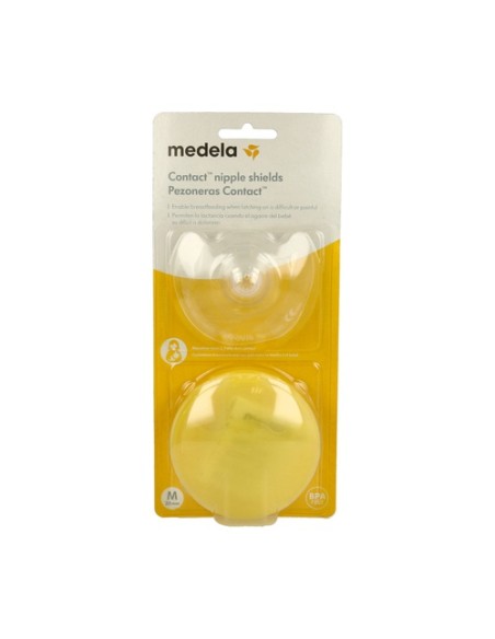 Pezoneras Contact talla M 2 unidades Medela