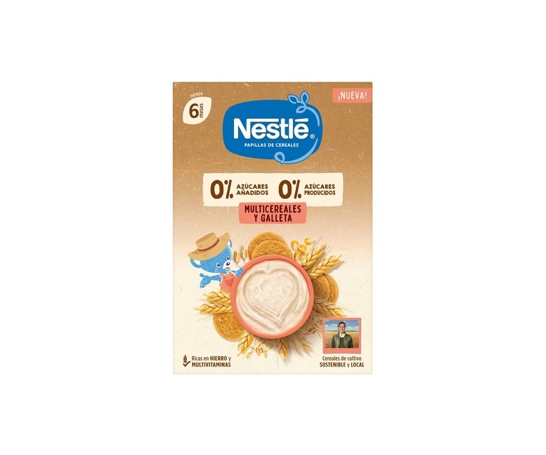 Papillas selección galleta 270 g Nestlé Bebé