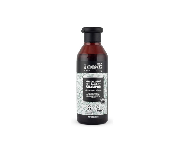Champú anticaspa de limpieza profunda 280 ml Konopka