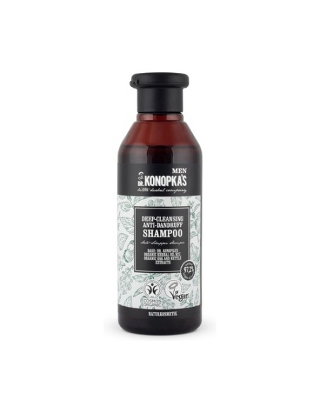 Champú anticaspa de limpieza profunda 280 ml Konopka