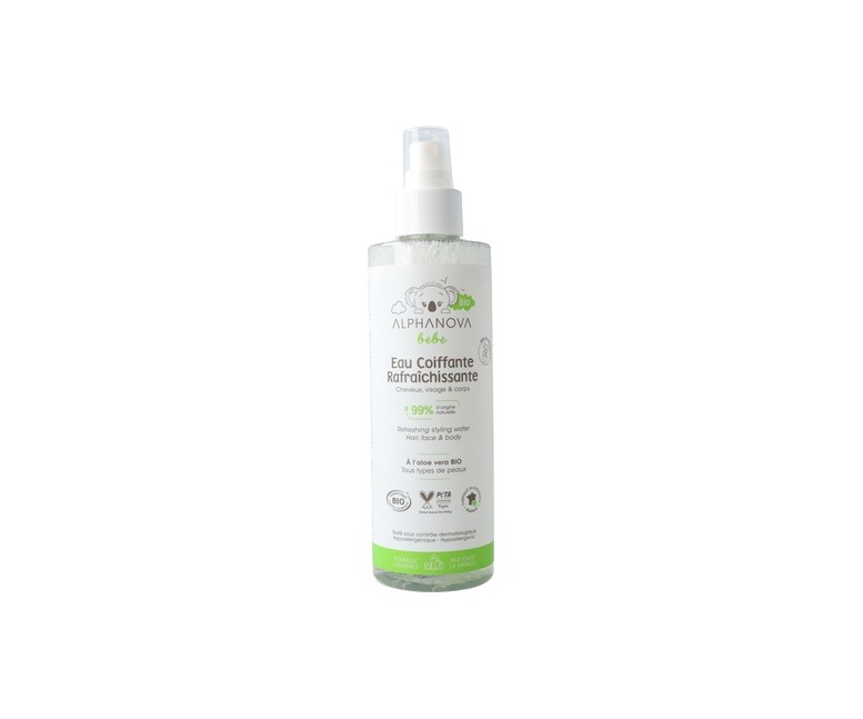 Agua de Peinado Refrescante 200 ml Alphanova