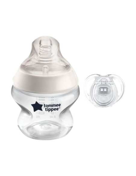 Biberón 150 ml y chupete 0-2 meses Pack biberón 150 ml y chupete Tommee Tippee